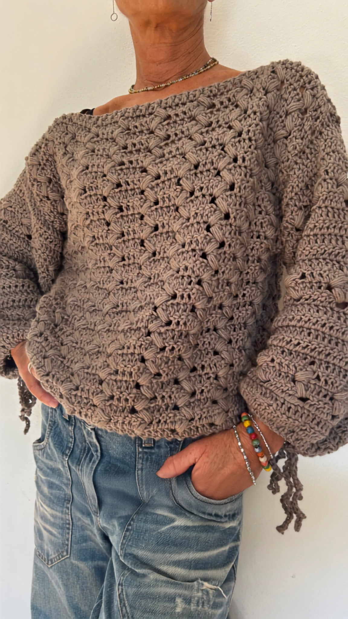 Puffy Sweater Crochet Pattern