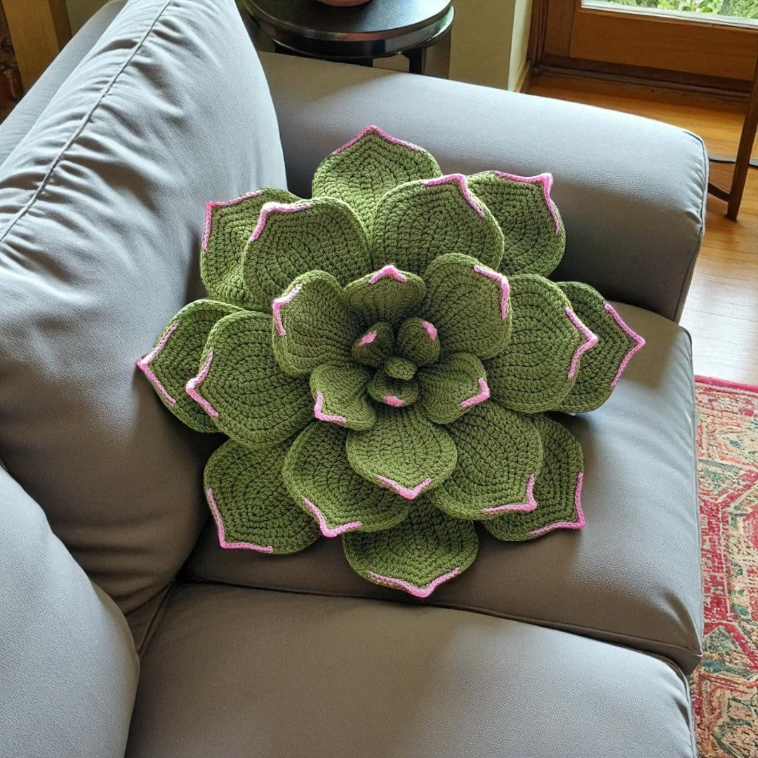 Hen & Chicks Cushion Crochet Pattern