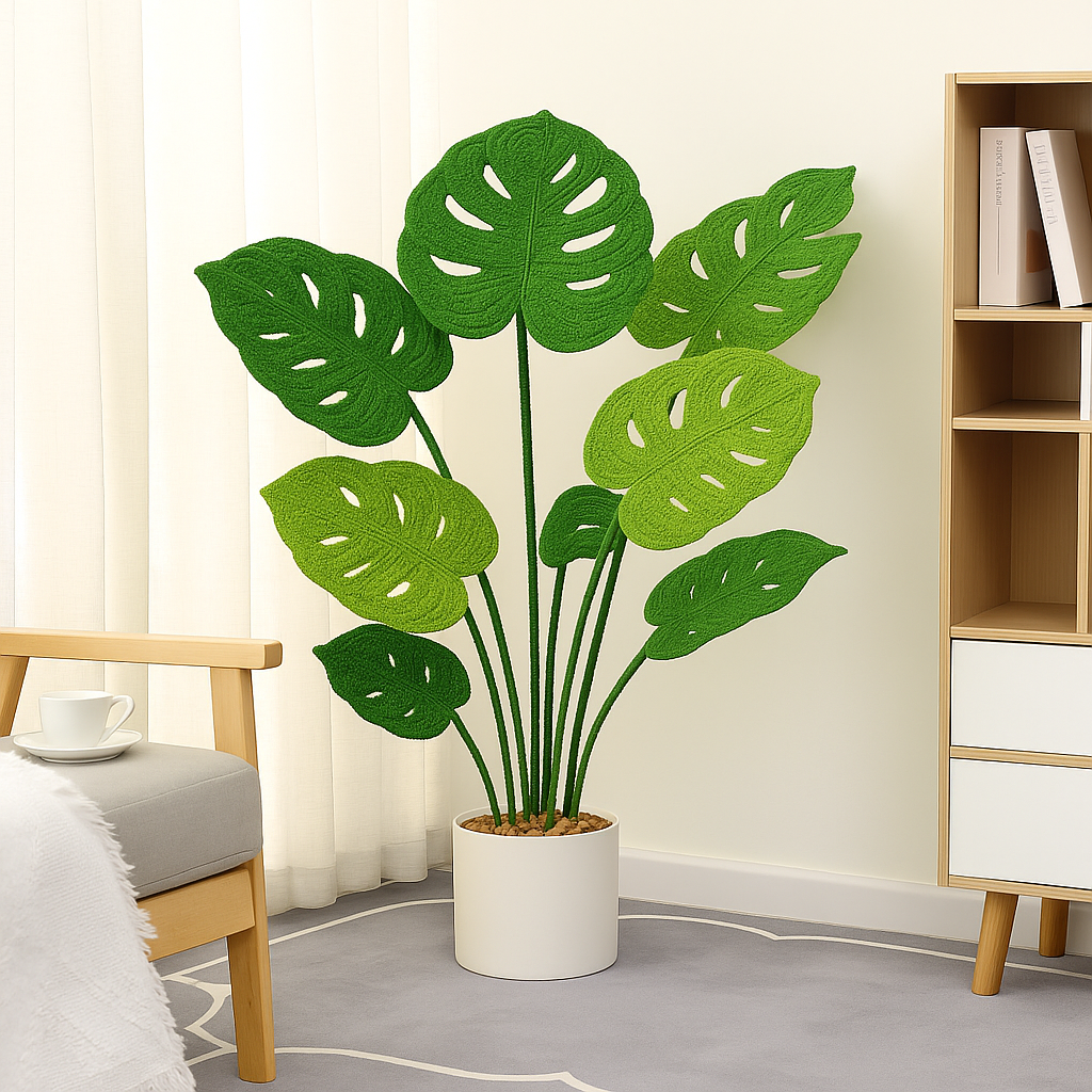 Monstera Crochet Pattern