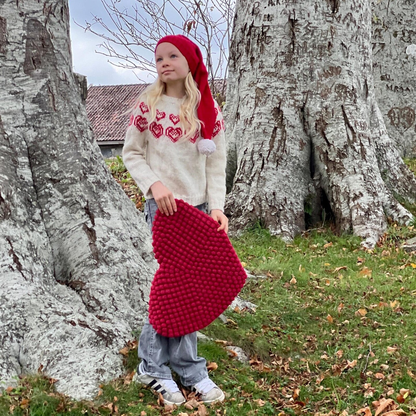 Heart Seat Pad Crochet Pattern