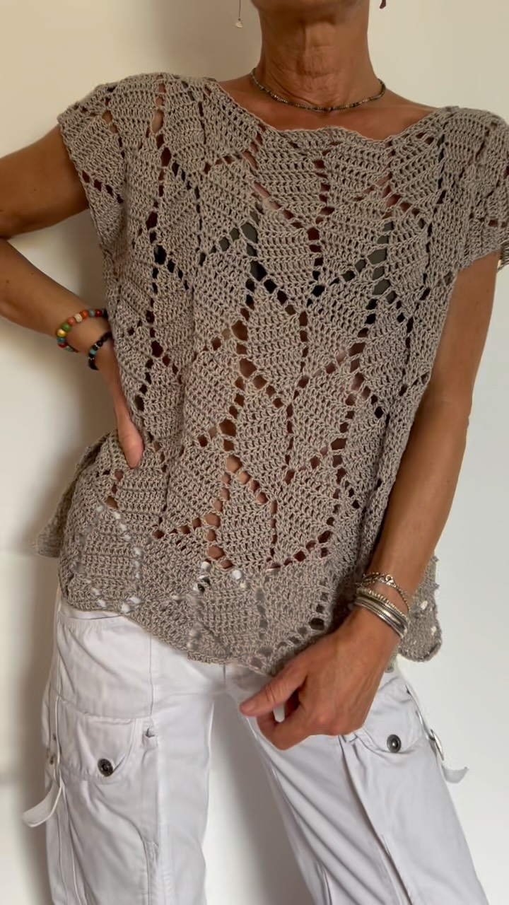 Norah Top  Crochet Pattern