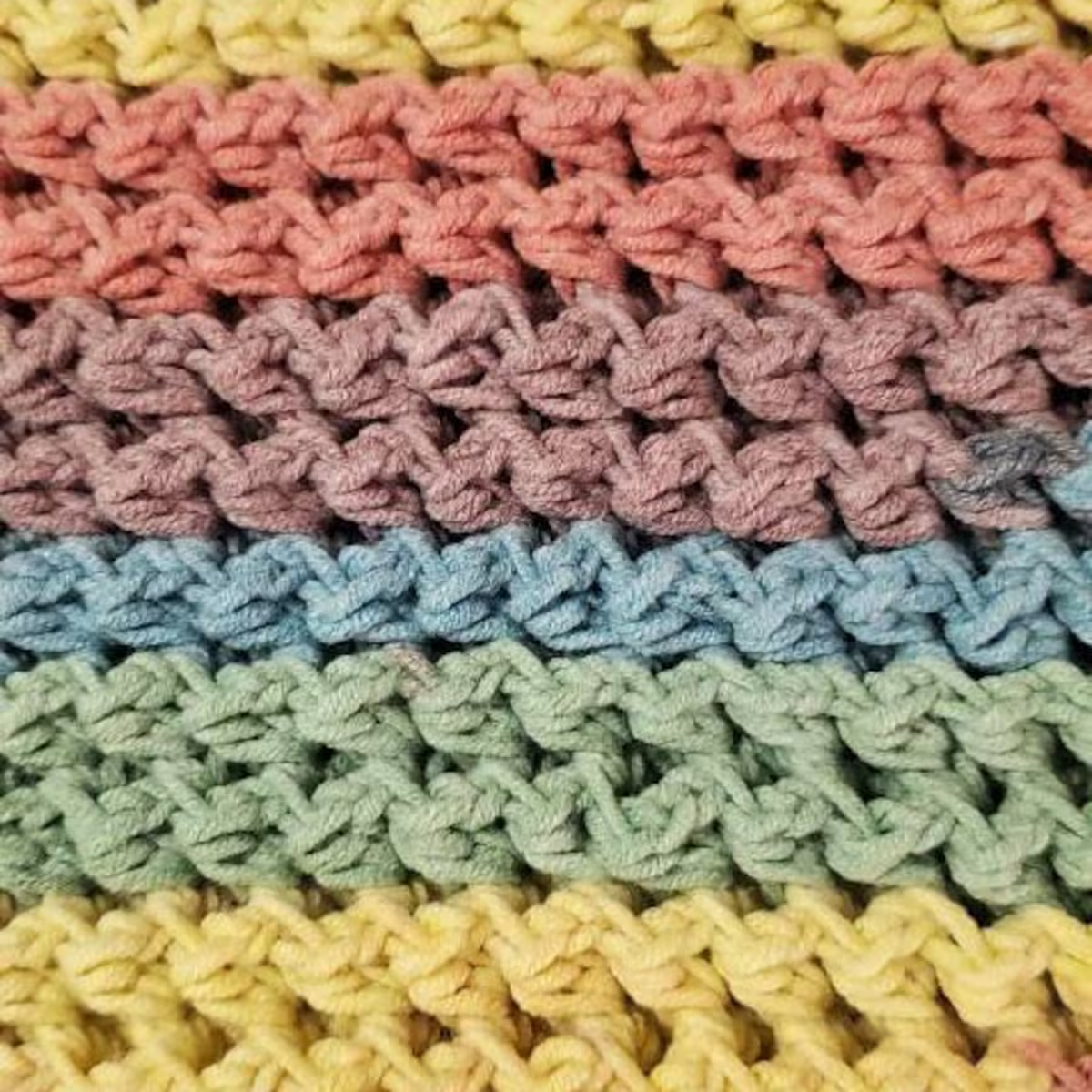 Zigzag Waffle Blanket - 2 Styles Crochet Pattern