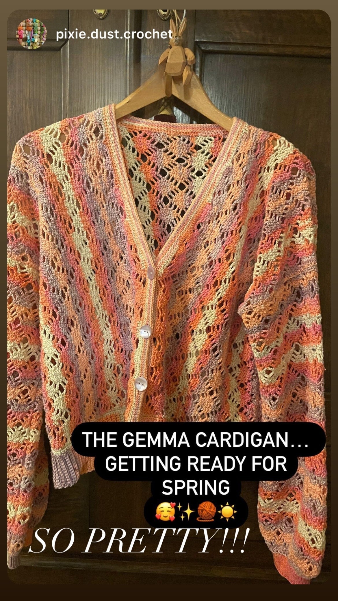Gemma Cardigan Crochet Pattern