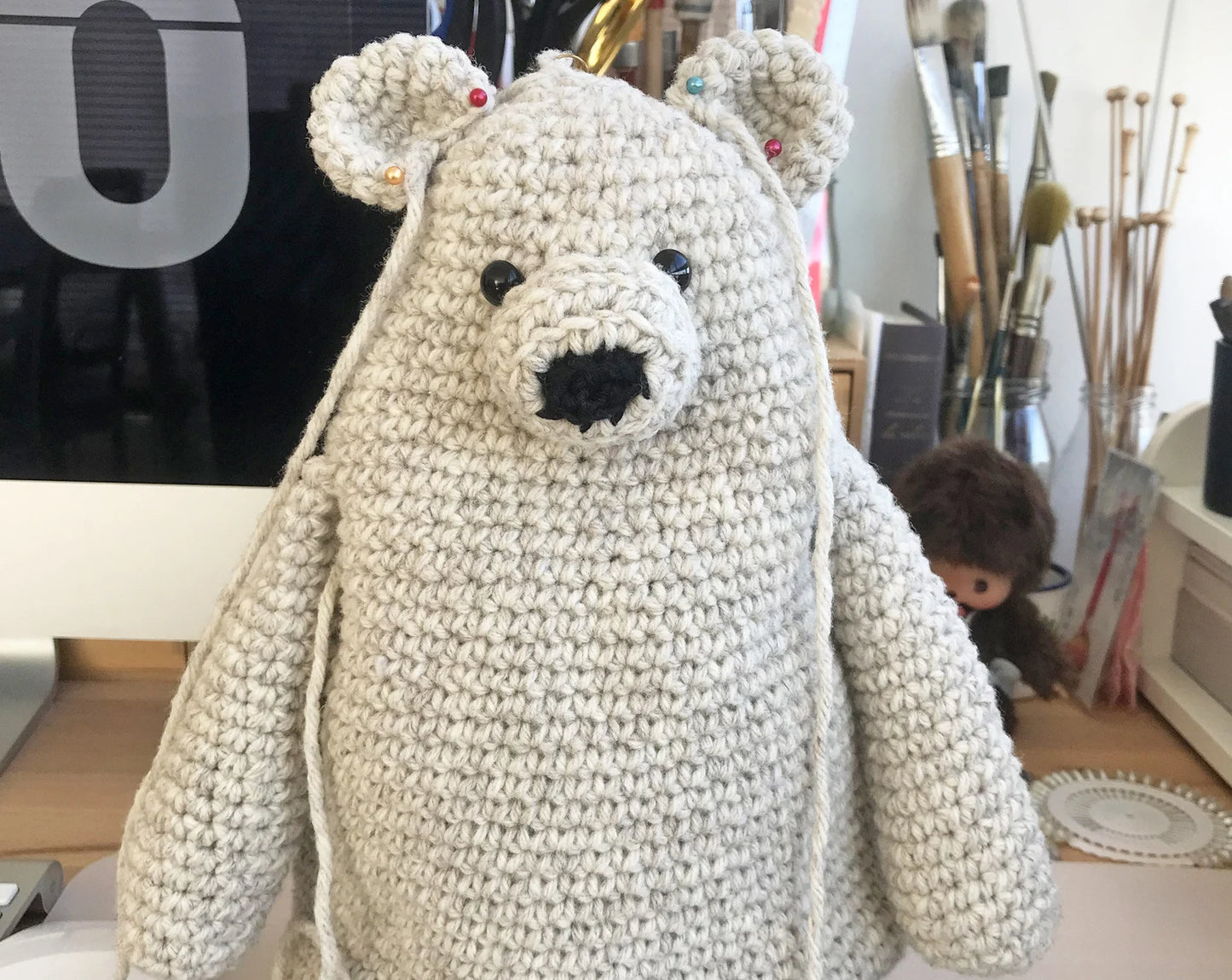 Chunky Benji Bear crochet pattern