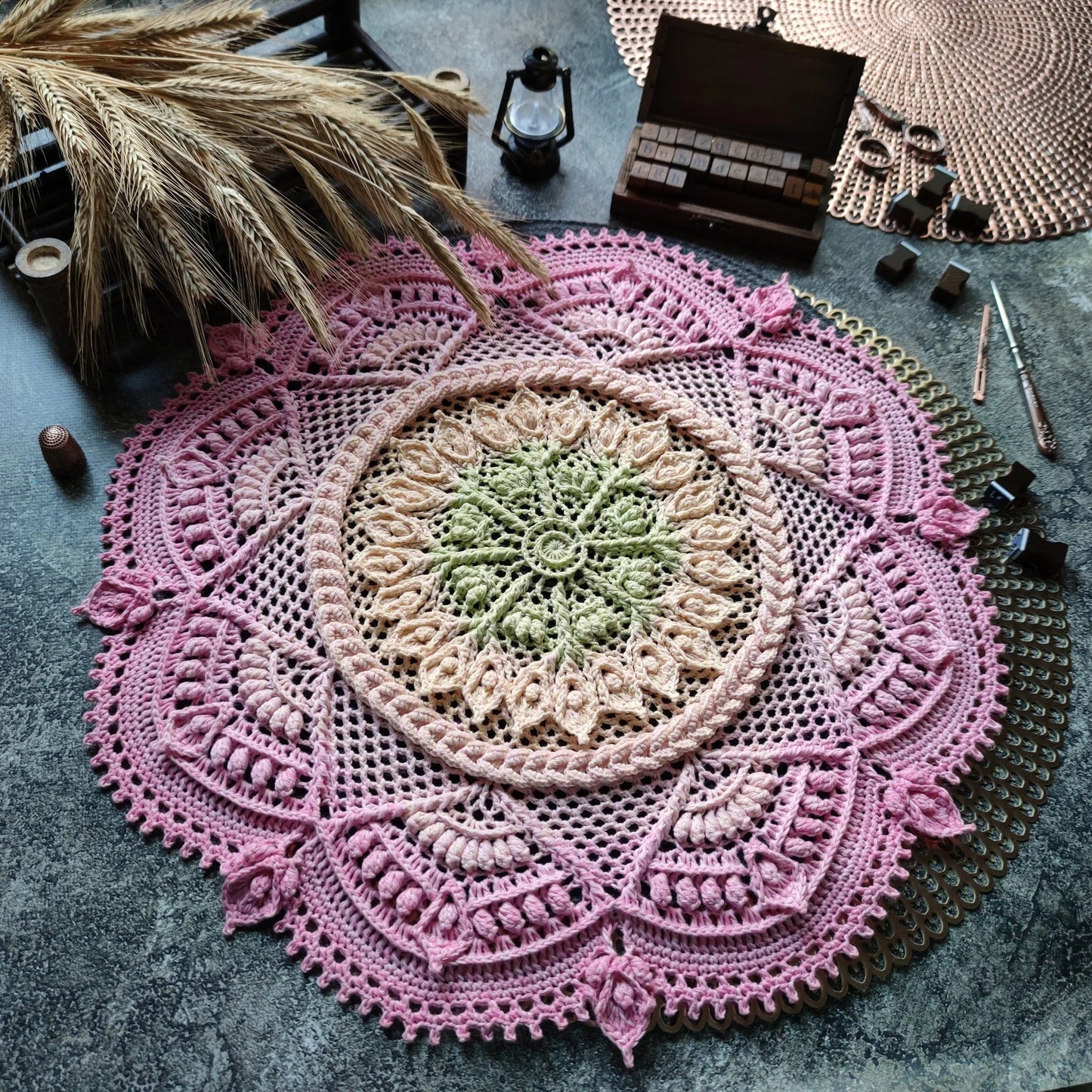 Roxana Crochet Doily – Crochet Pattern