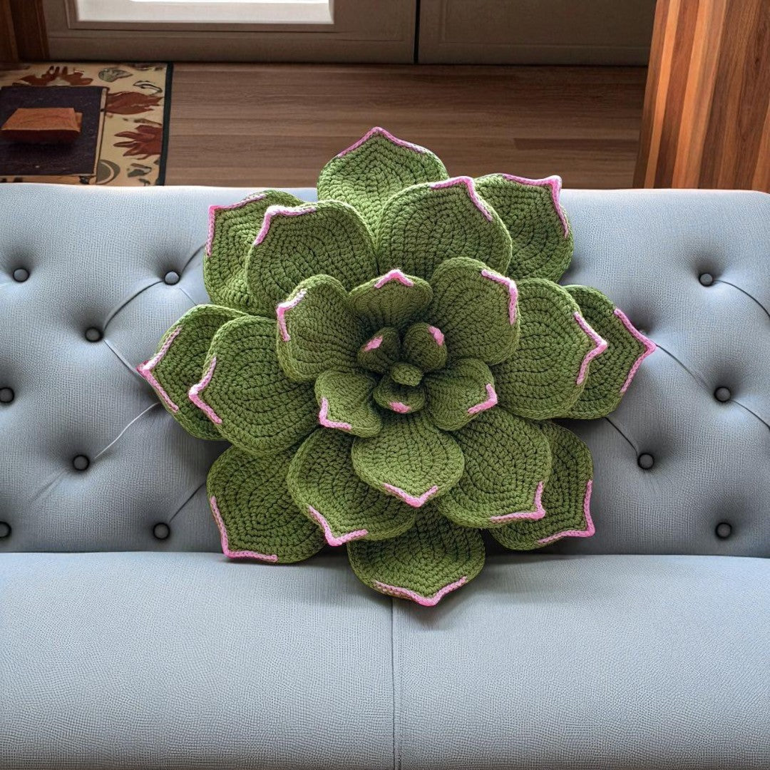 Hen & Chicks Cushion Crochet Pattern