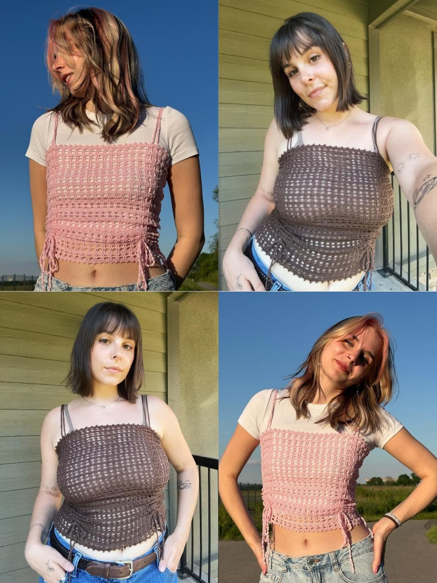 The Scrunchie Top Crochet Pattern