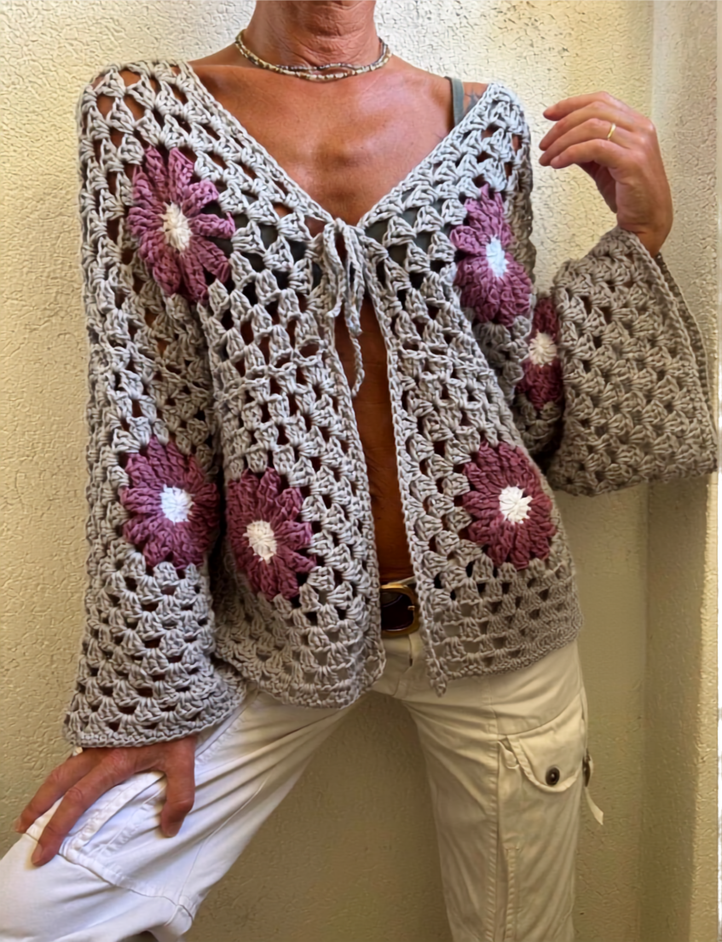Romantic Cardigan Crochet Pattern