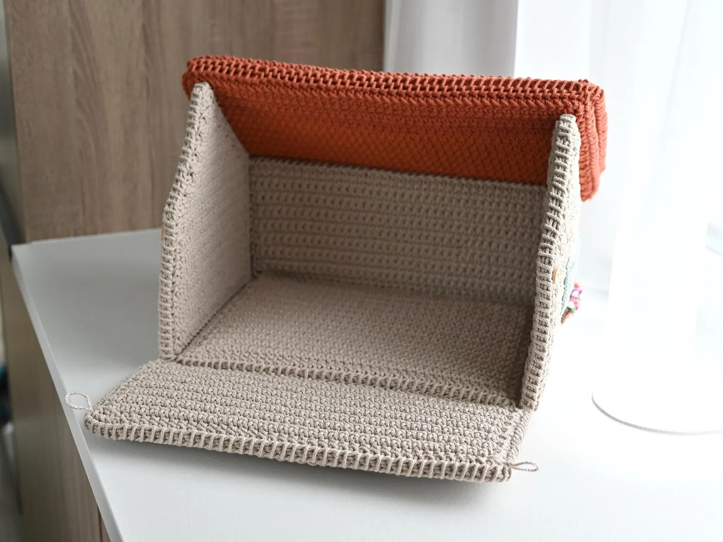 House Basket Crochet Pattern