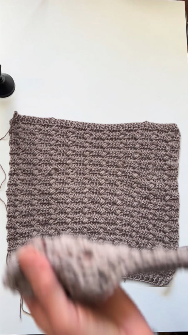 Puffy Sweater Crochet Pattern