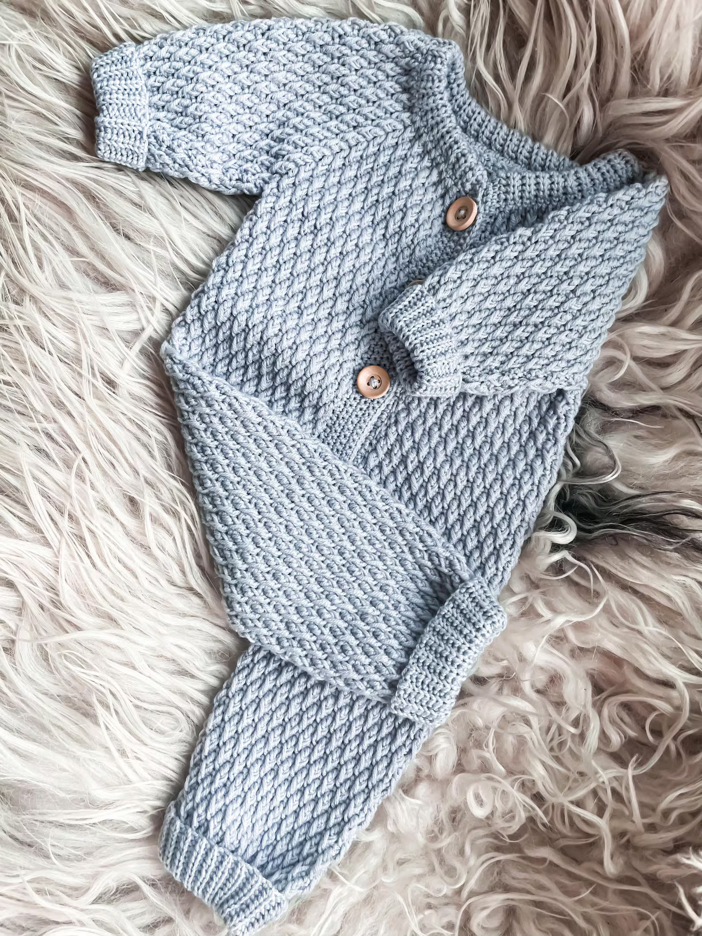 Alpine Baby Romper - Unisex Crochet Pattern