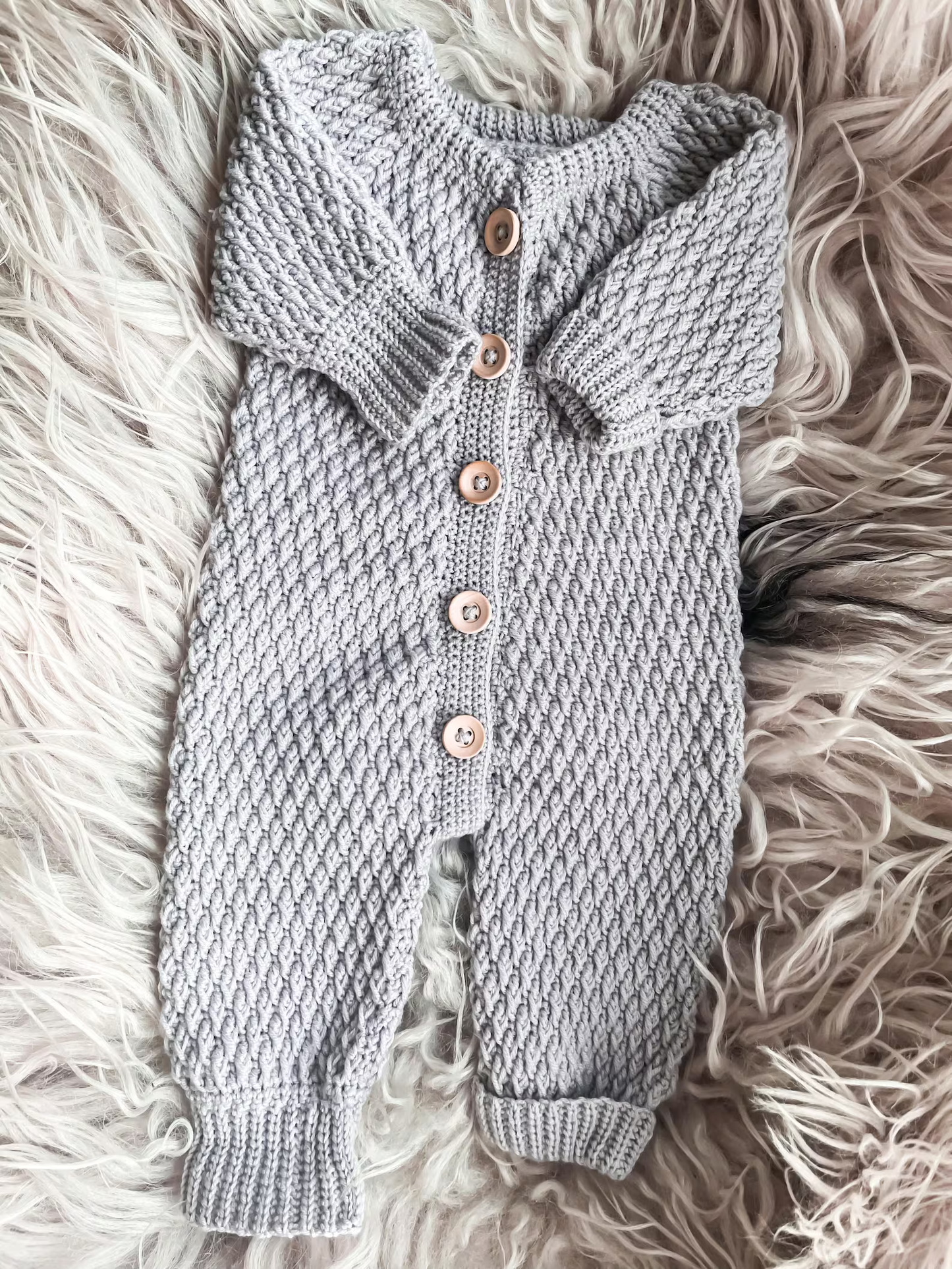 Alpine Baby Romper - Unisex Crochet Pattern