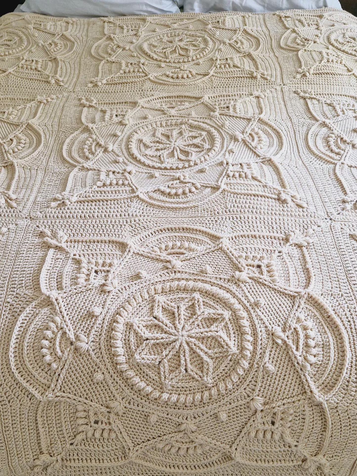 Stellar Bloom Crochet Blanket Pattern