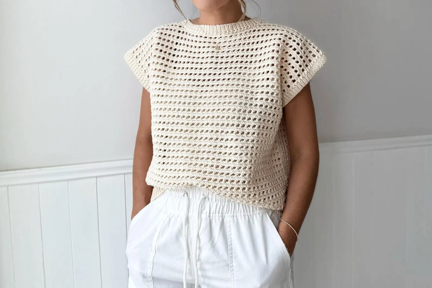 Wren Rattan Crochet Top Crochet Pattern