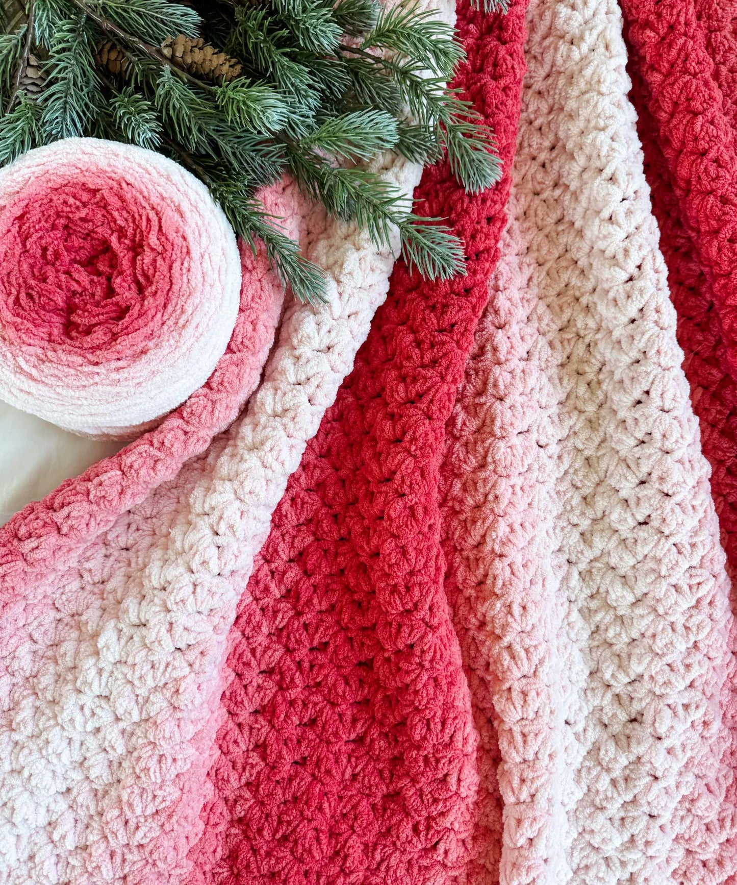 Easy Crochet Blanket, Beginner Pattern,