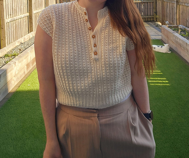Rosemary shirt crochet pattern
