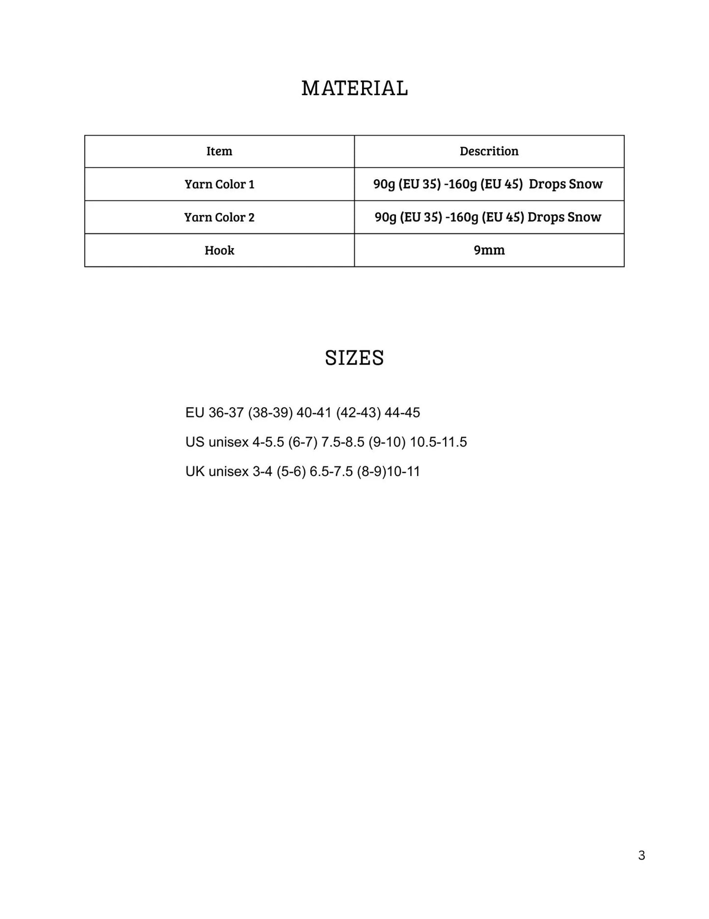 Sailor Slipper Crochet Pattern – Seamless Felt Slippers