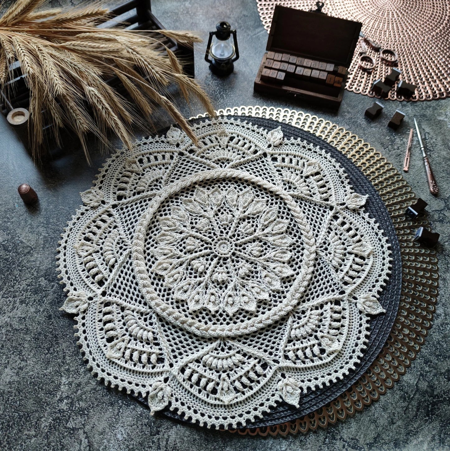 Roxana Crochet Doily – Crochet Pattern