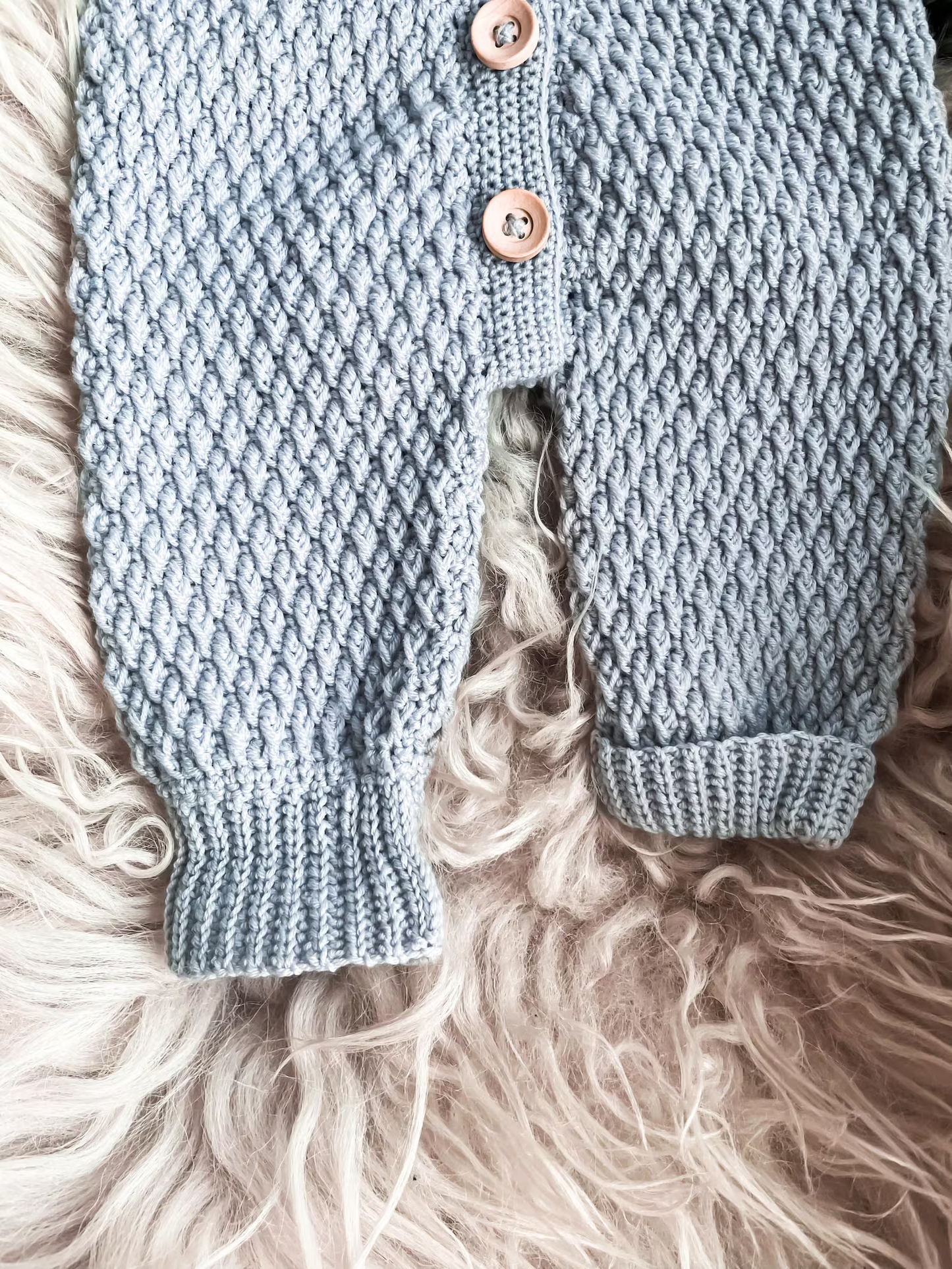 Alpine Baby Romper - Unisex Crochet Pattern