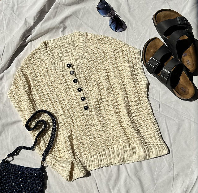 Rosemary shirt crochet pattern