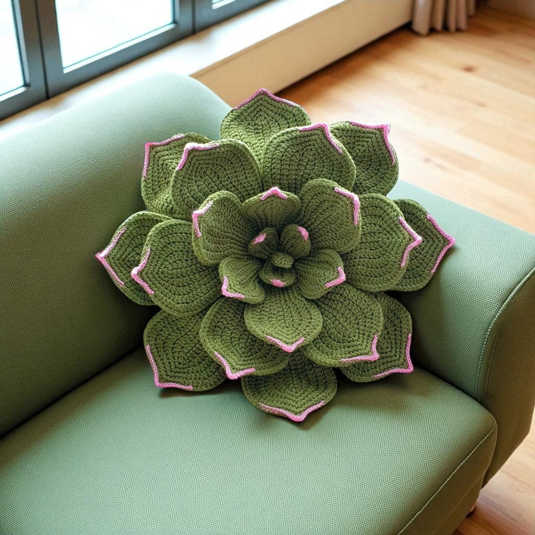 Hen & Chicks Cushion Crochet Pattern