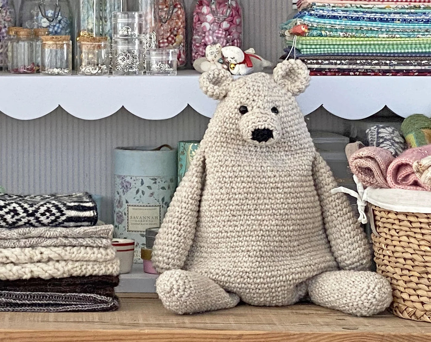 Chunky Benji Bear crochet pattern