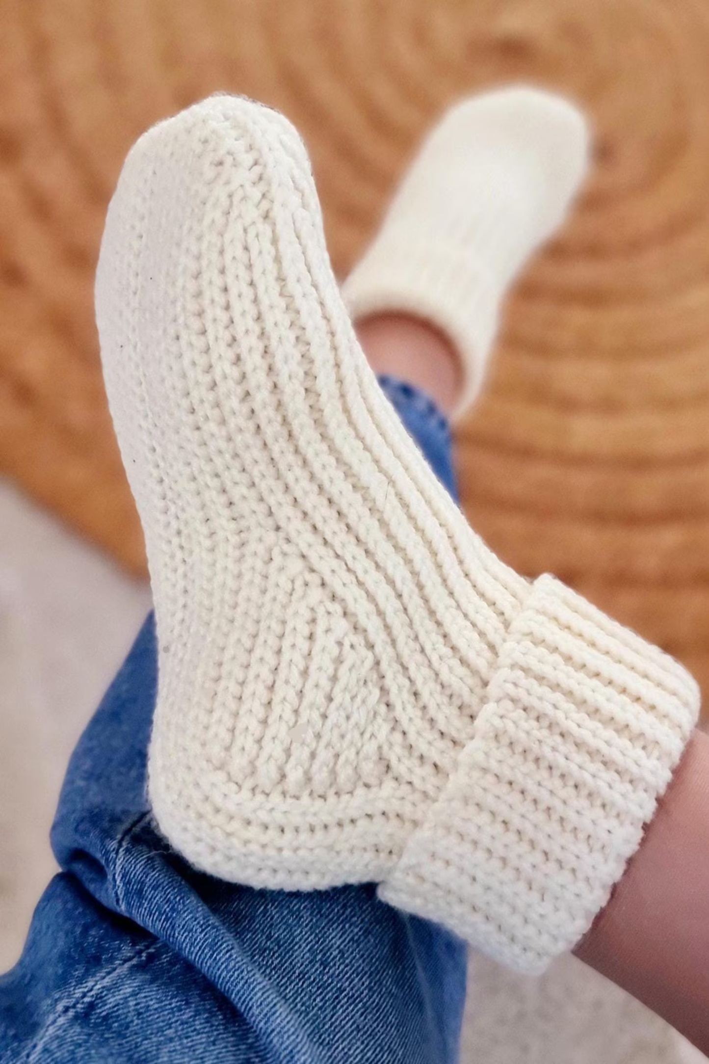 Seamless Crochet Socks Pattern