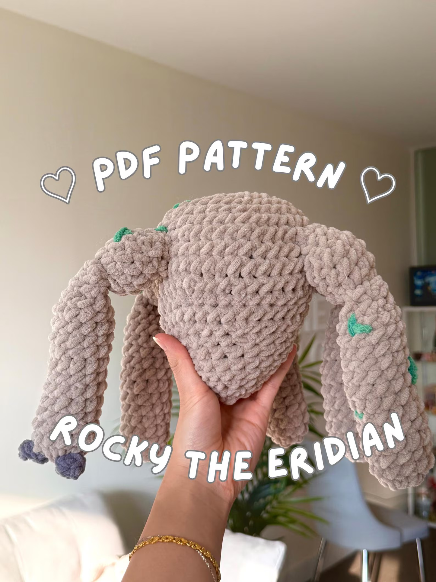 Rocky the Eridian Crochet Pattern – Project Hail Mary Inspired Amigurumi