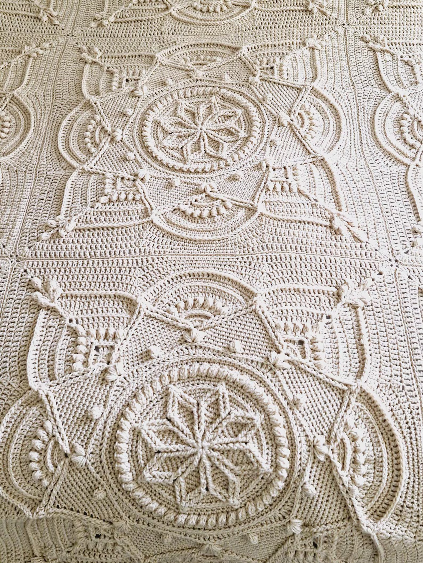 Stellar Bloom Crochet Blanket Pattern