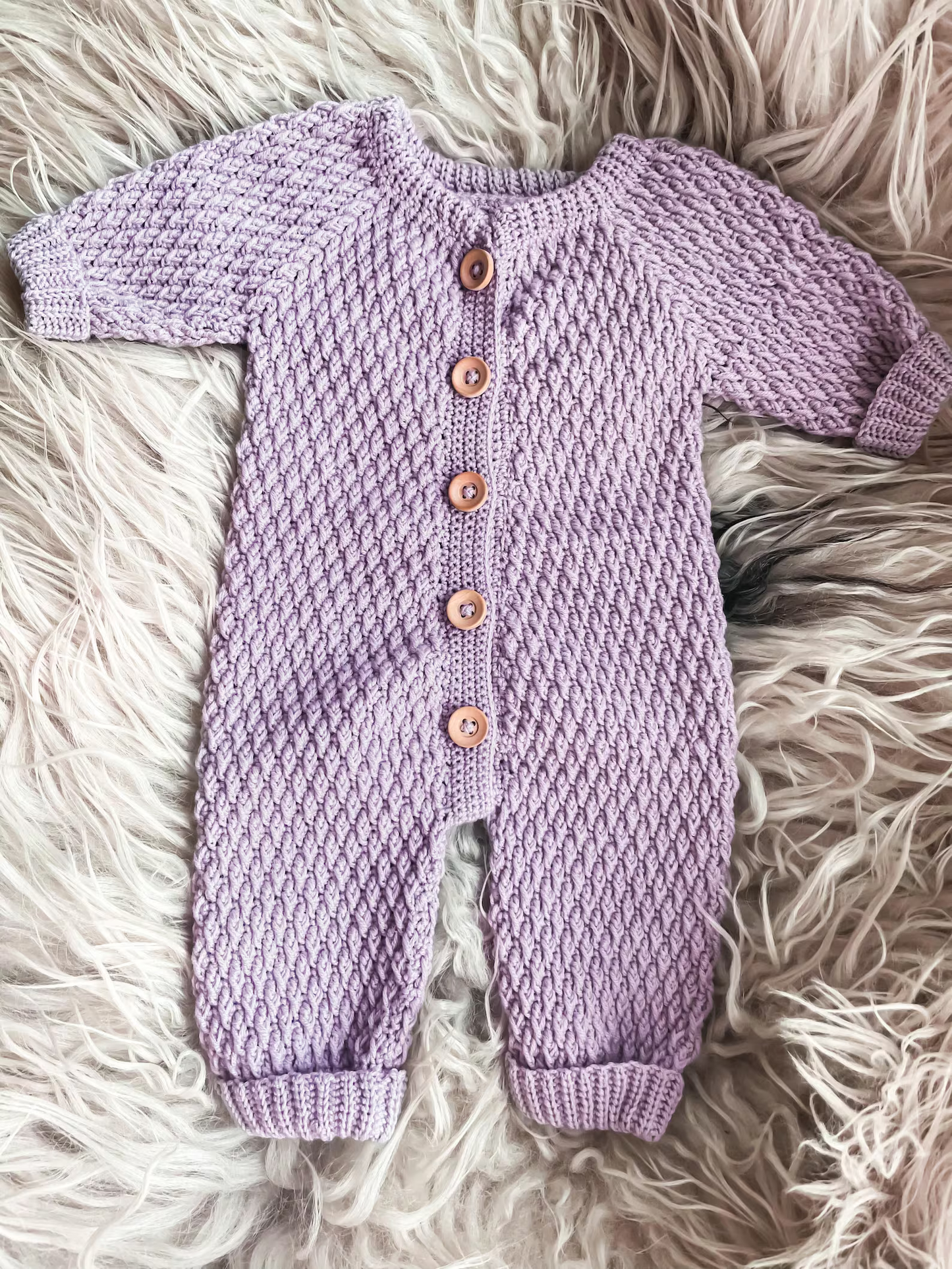 Alpine Baby Romper - Unisex Crochet Pattern
